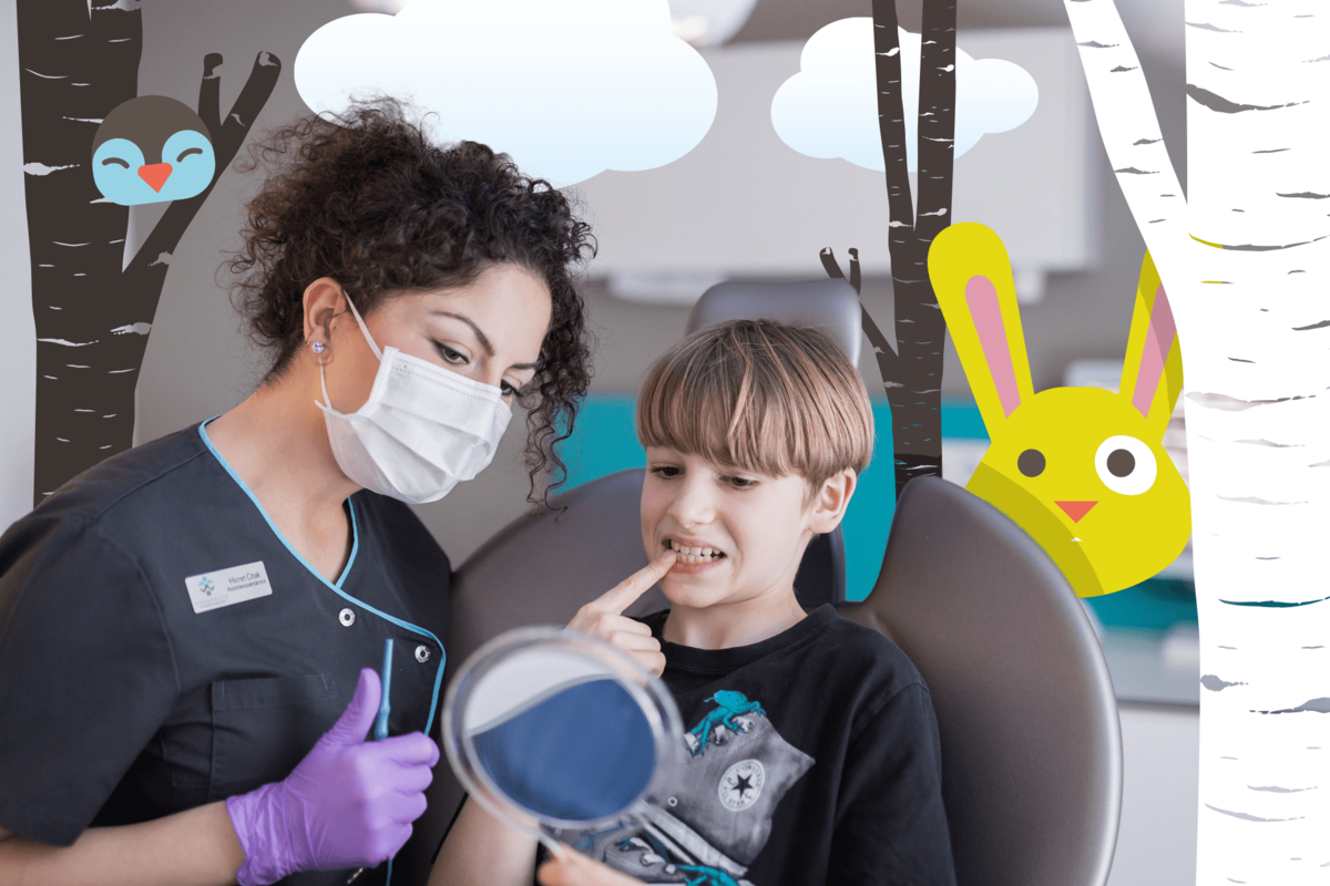 Hicret Citak – Expertin für Kinderzahnheilkunde in der Behandlung.