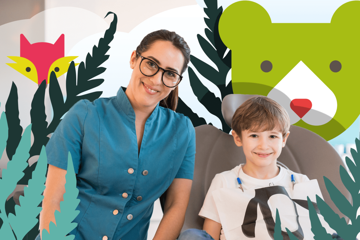 Kinder lieben unsere Zahnärztin Hicret Citak.